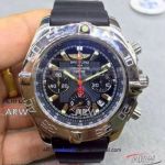 Perfect Replica Breitling Chronomat B01 Rubber Strap Watch